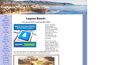 Desktop Screenshot of laguna-beach-info.com